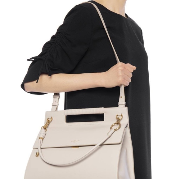 SOLD Givenchy Black Large Whip Lathe Bag - Picture 5 of 7